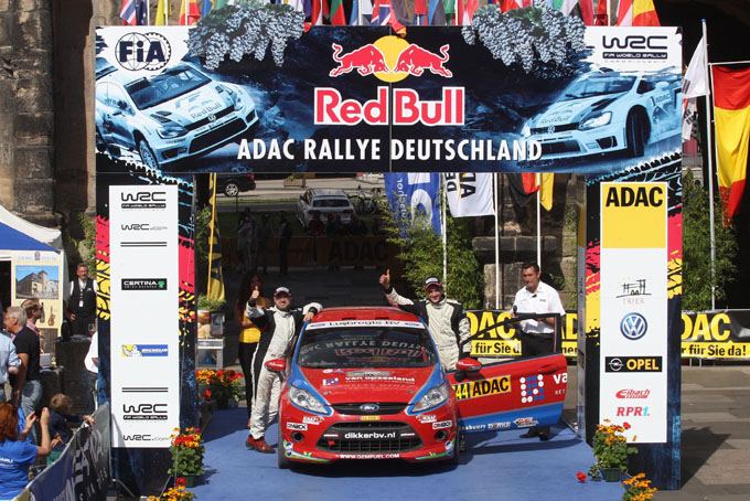 ADAC Rallye Deutschland WRC Mats van den Brand